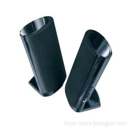 2.0-channel Computer Speakers with USB Power Supplier and 89dB S/N Ratio, Sized 78 x 91 x 85mm